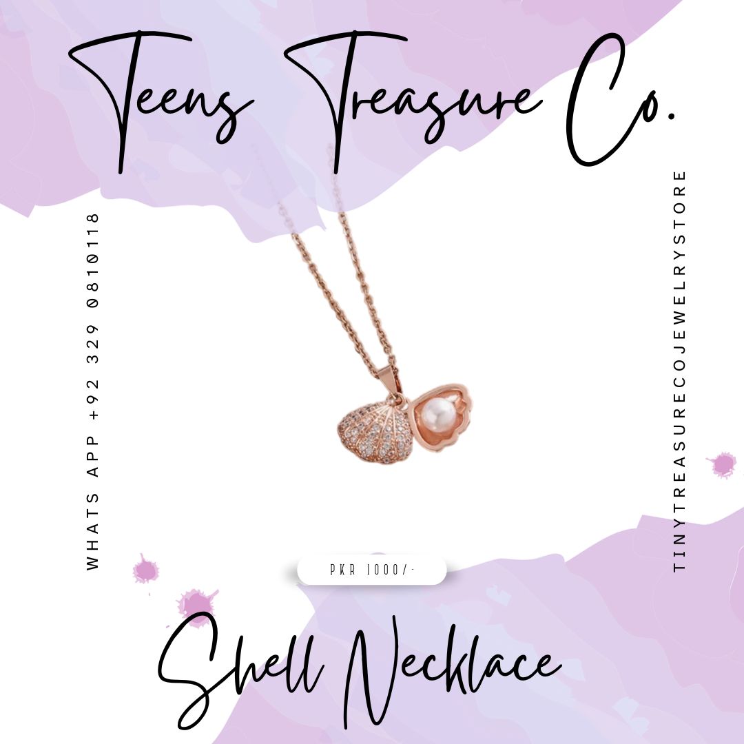 Shell with Pearl Necklace