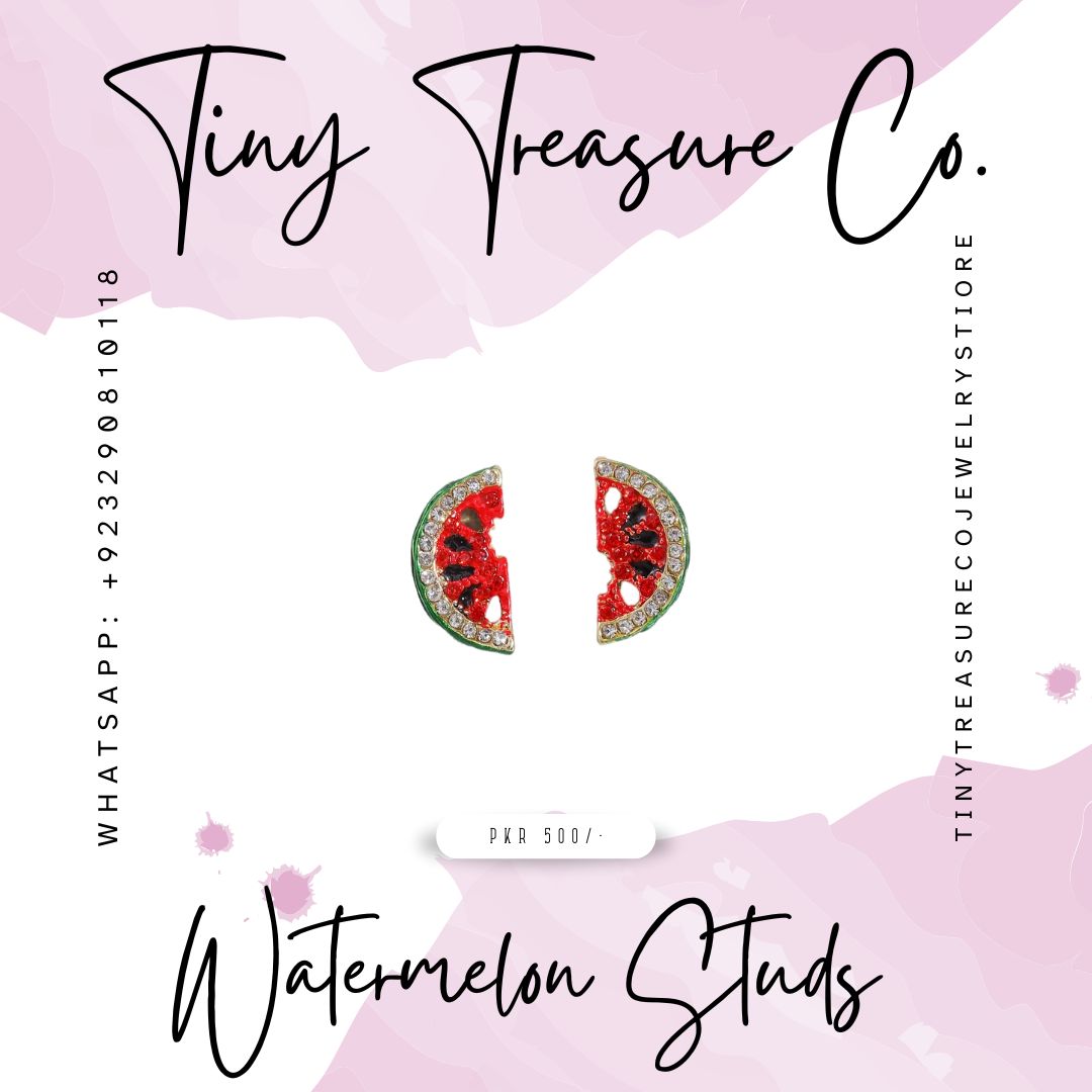 Watermelon Studs