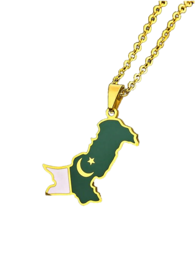 Pakistan Flag Necklace