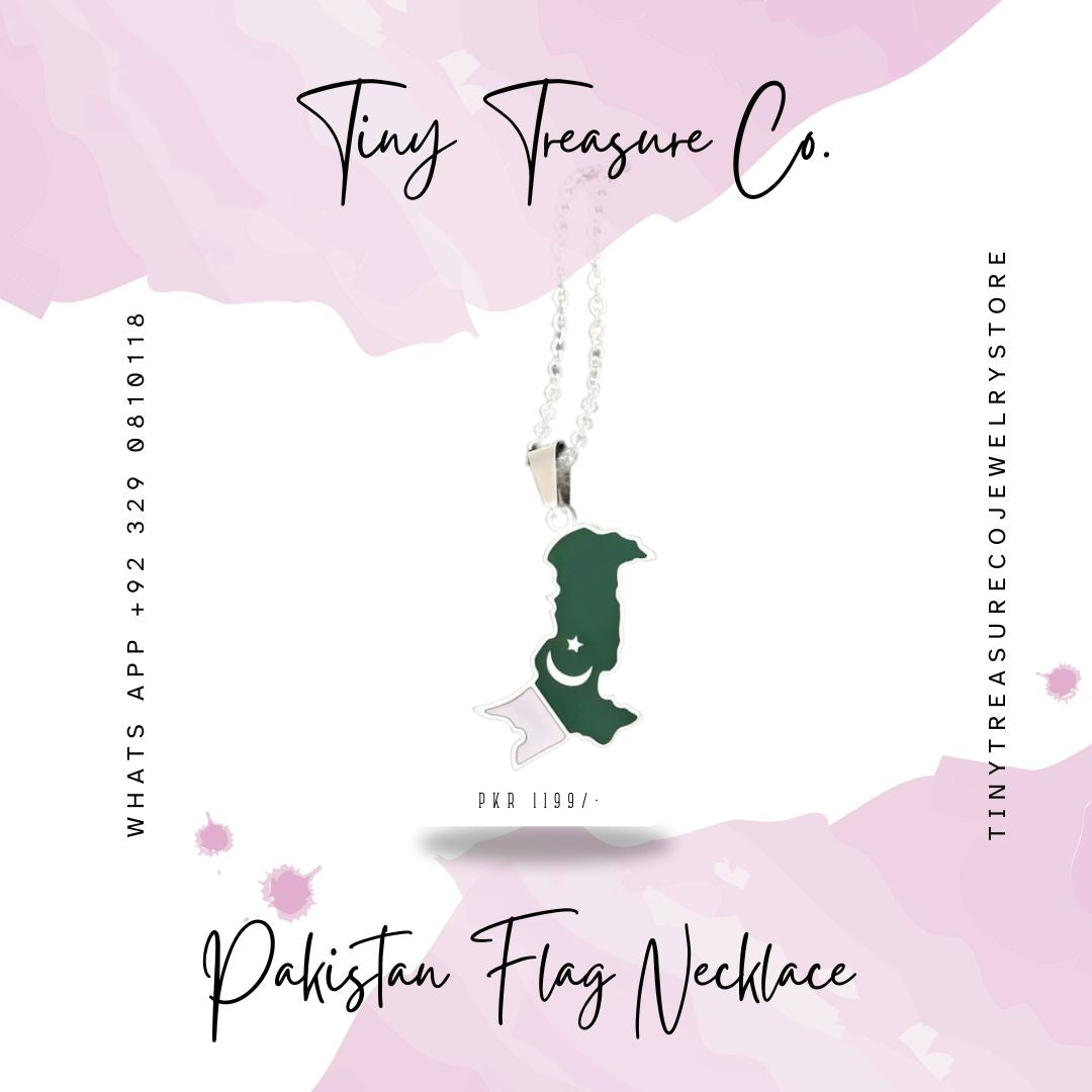 Pakistan Flag Necklace