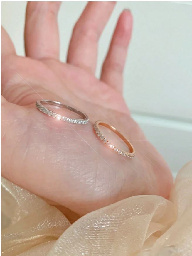 Classic Perfection Round Zircon Ring