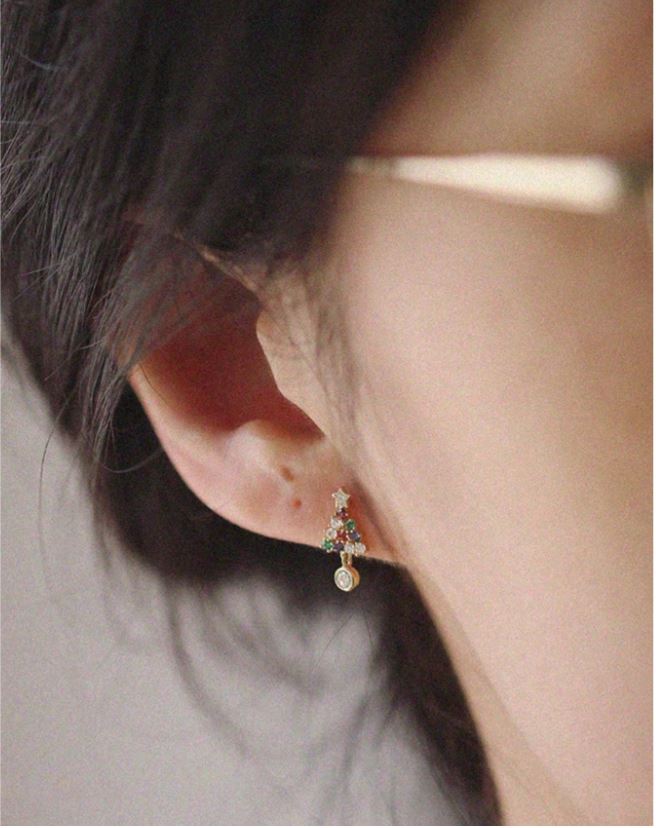 Christmas Tree Studs