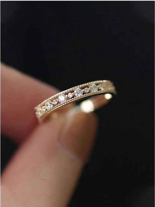 Retro Court Style Vintage Ring