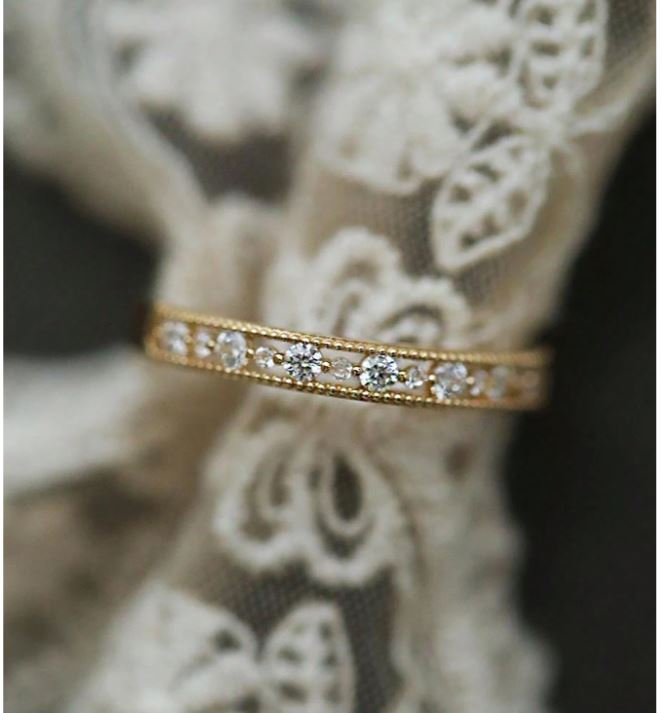 Retro Court Style Vintage Ring