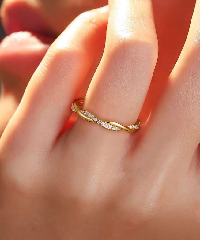 Celestial Beauty Zircons with Twisted Band