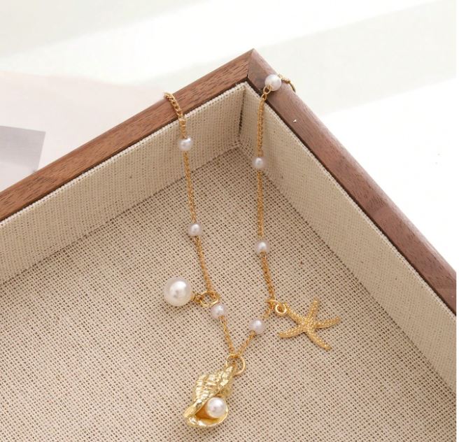 Seashell Anklet