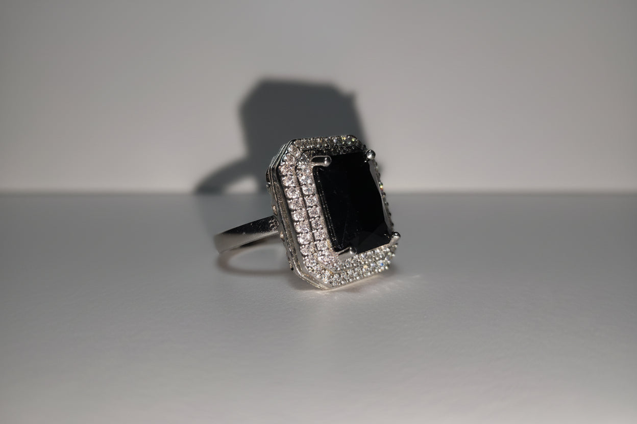 A3 Adjustable Zircon Ring