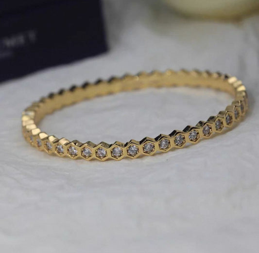 Hexagon Bangle