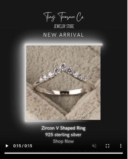 Inverted Diamond Shape Zircon